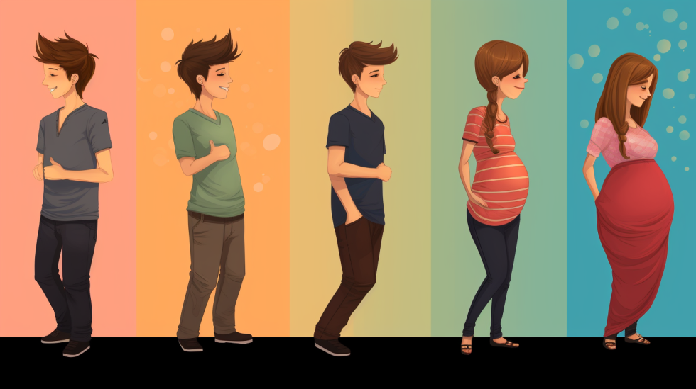 falls pregnant