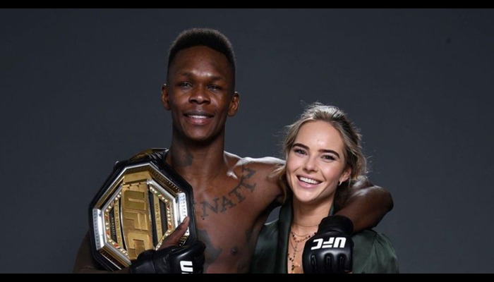 Adesanya Girlfriend