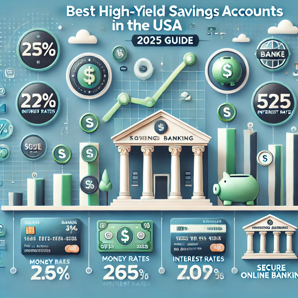 Best High-Yield Savings Accounts in the USA (2025 Guide)