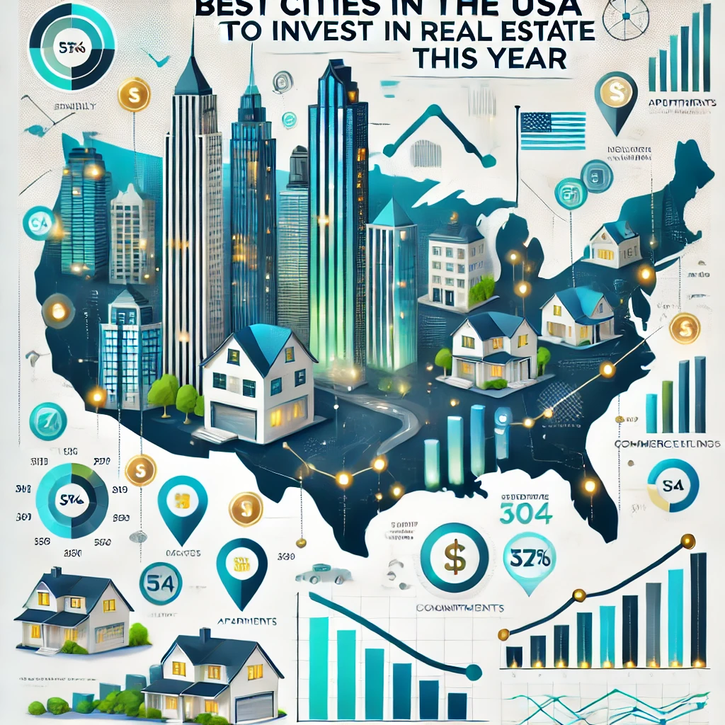 Best Cities in the USA to Invest in Real Estate This Year