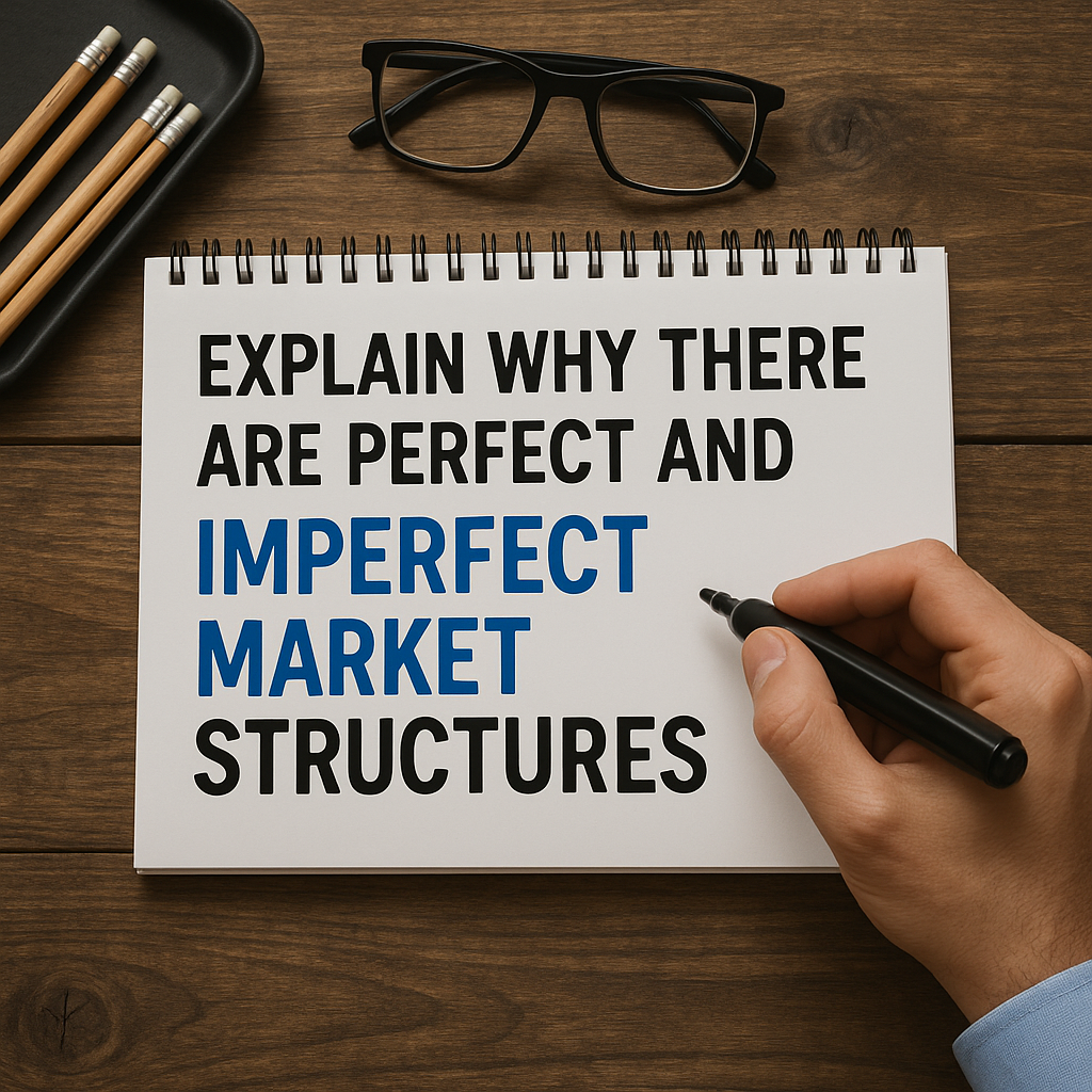Why There Are Perfect and Imperfect Market Structures