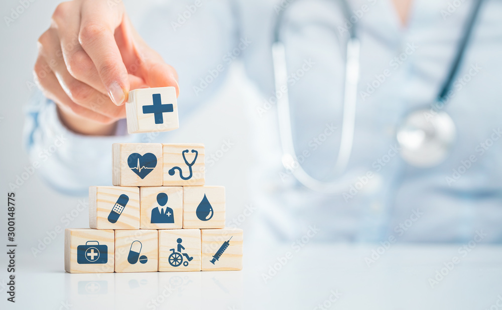 Health insurance - concept.