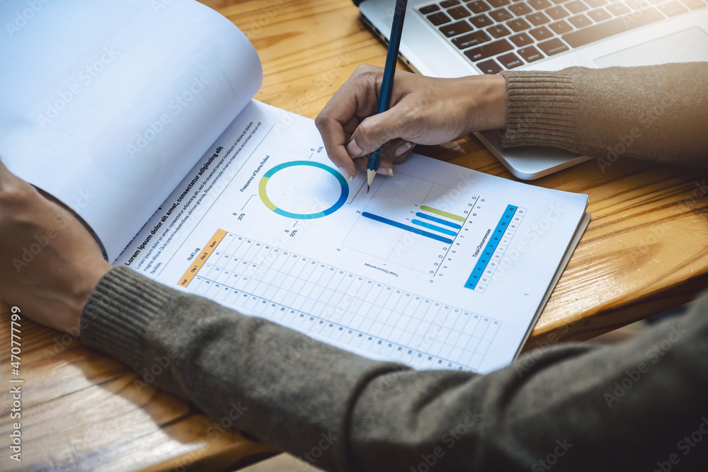 Business owners audit the sales of goods to file for annual tax purposes.