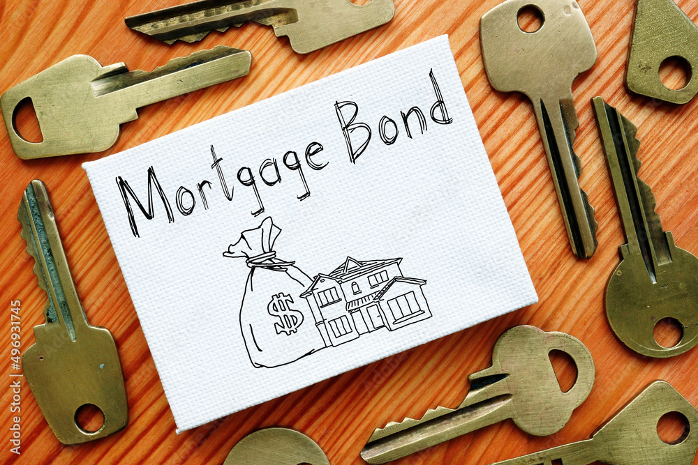 Mortgage Bond is shown on the photo using the text